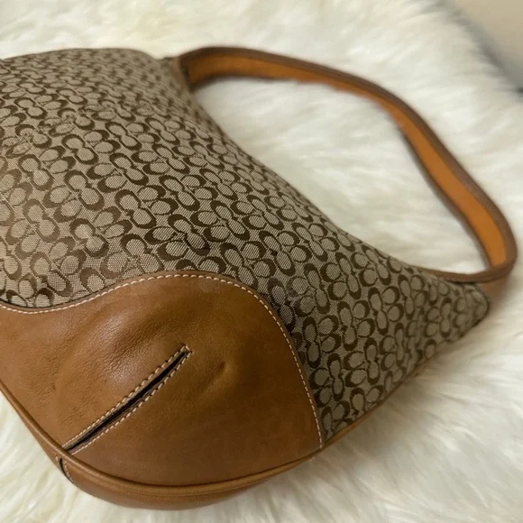 Vintage Coach 6617 Ergo Mini Signature C Shoulder Hobo Bag - Picture 6 of 11
